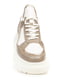 Кросівки біло-кавового кольору | 5180975 | фото 4