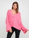 Пуловер розовый | 5185351 | фото 2