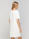Платье белое с принтом | 4873726 | фото 2