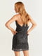 Платье черно-серебристое | 5188752 | фото 3