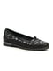 Туфлі чорні з принтом | 5201498