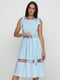Платье голубое | 5214356