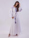 Платье-вышиванка белое | 5217040