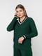 Пуловер темно-зеленый | 5217204