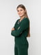 Пуловер темно-зеленый | 5217204 | фото 2