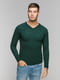 Пуловер зеленый | 5216695