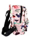 Рюкзак рожевий з принтом | 5219477 | фото 2