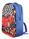 Рюкзак синій з принтом | 5219767 | фото 3