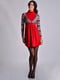 Сукня червона в смужку | 4860257 | фото 4