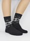 Шкарпетки чорні з орнаментом | 5226450