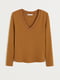 Пуловер коричневий | 5216535 | фото 2