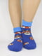 Шкарпетки сині з малюнком | 5226336 | фото 2