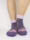 Носки фиолетовые с рисунком | 5226351 | фото 2