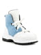 Ботинки бело-голубого цвета | 5225014