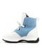 Ботинки бело-голубого цвета | 5225014 | фото 2