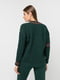 Пуловер темно-зеленый | 5237696 | фото 3