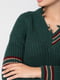 Пуловер темно-зеленый | 5237696 | фото 4