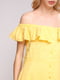 Платье желтое | 4875881 | фото 3