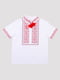 Рубашка-вышиванка белая | 5248350