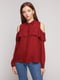 Блуза бордовая | 5218653