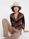 Блуза комбинированной расцветки | 5162947 | фото 5