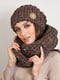 Комплект: шапка и шарф-снуд | 5270972