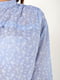 Блуза світло-джинсового кольору в принт | 5275345 | фото 4