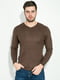 Пуловер коричневий | 5276471