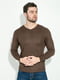 Пуловер коричневий | 5276471 | фото 2
