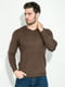 Пуловер коричневий | 5276471 | фото 3