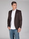 Пиджак коричневый | 4418556 | фото 9