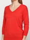 Пуловер червоний | 5280063 | фото 3