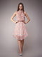 Платье розовое | 1832686 | фото 4