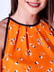 Блуза оранжевая | 5282015 | фото 3
