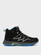 Кросівки чорні з логотипом SOFT GEMINI TREKKING SHOES WP 39Q4847-U901 | 5259897