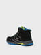 Кросівки чорні з логотипом SOFT GEMINI TREKKING SHOES WP 39Q4847-U901 | 5259897 | фото 3
