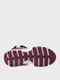 Сандалии фиолетовые с узором-логотипом | 5264360 | фото 4