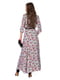 Сукня сіра з принтом | 5291310 | фото 4
