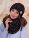 Комплект: шапка и шарф-снуд | 5270977 | фото 2