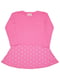Сукня рожева з принтом | 5295659