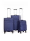 Набор чемоданов темно-синих (3 шт.) | 5298006