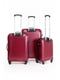 Набор чемоданов красных (3 шт.) | 5298010 | фото 3