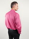 Рубашка темно-розовая в полоску | 3108431 | фото 6