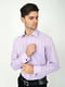 Рубашка фиолетовая в полоску | 5287825 | фото 2