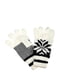 Перчатки бело-черные | 5299163