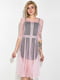 Платье розового цвета с декором | 5299194 | фото 2