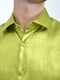 Рубашка зеленая в принт | 5299263 | фото 4