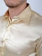 Рубашка кремового цвета в принт | 5299266 | фото 4