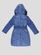 Пальто синее | 5297979 | фото 2