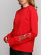 Блуза червона в квітковий принт | 4880050 | фото 3